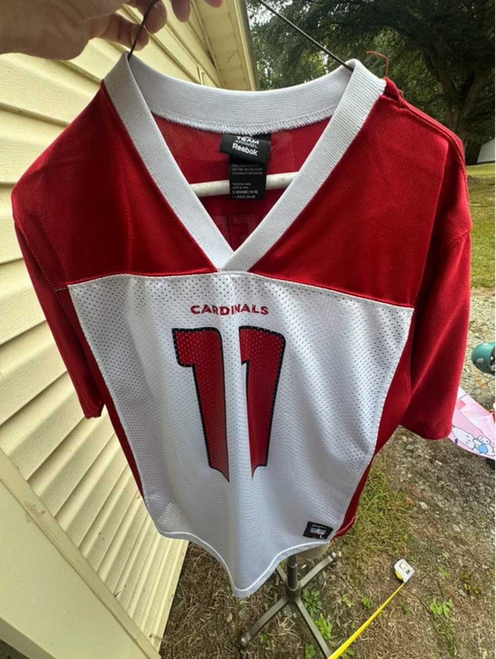 Boys Arizona Cardinals Larry Fitzgerald Large Jersey